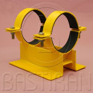 بست دوتکه دوقلو با پایه Shoe Clamp) H)