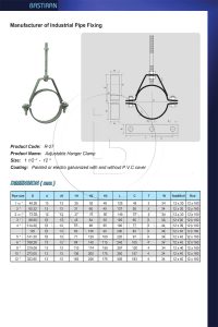بست دوتکه آویز (Adjustable Hanger Clamp)