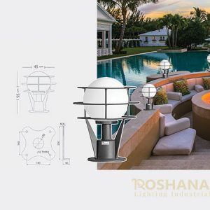پایه چراغ های چمنی - Basic Lawn lights